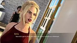 Summers gone 21: Big tits blonde in 3D hentai?