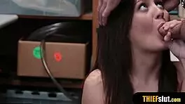 Two Blonde Teens Punished with Rough Threesome Fuck