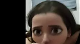 Mexican canadian teen loves being fucked as sex doll in web chat