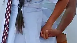 teen couple hot sex with tight pussy and big ass close-up