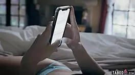 Big butt teen catfished by teacher in online dating garage blowjob