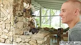 i watched sexy lily jordan getting fucked by her bf and stepbro