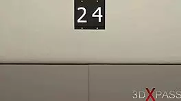 Hardcore in restraints with gnome young 18+ busty cuffed brunette gets tied down and creampied