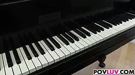 Eden Sinclair rides monster cock with horny passion