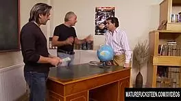 i can't believe cute teen tiffany doll and busty kerry louise fuck three old men