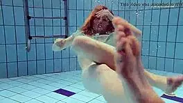 Tiny Ass In A Dress Called Nastya Enjoys Pool Time