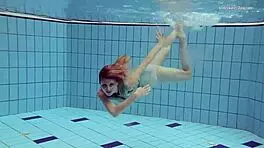 Tiny Ass In A Dress Called Nastya Enjoys Pool Time