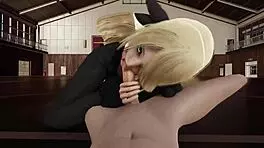 Pokemon champion Cynthia gives blowjob in POV! 😍