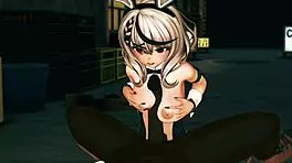 chloe sakamata gets fucked by big black cock bukkake