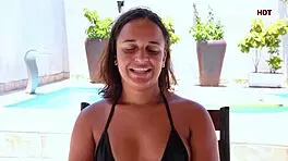 Novinha Safada Sucks and Gets Assfucked in Pov Interview