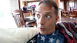 stepdaddy can’t stop suckin’ my tits, ohh damn!