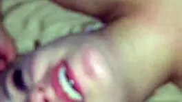 Blonde teen 18+ gags on huge cock and gets facial homemade 😜