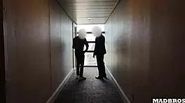 Redhead British Milf Boss Gets Anal Pounded By 2 Blacks In Her Office After Job Interview