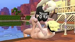 动漫cos井野找博人学游泳勾引求操内射满满精液