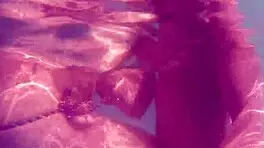 gabriela teen splashes in the pool with big ass