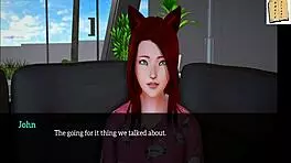 In my new family 136, the teen anime girl with small tits explores hentai adventures