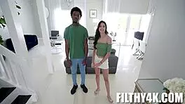 my horny stepsister gives blowjob in charge pov