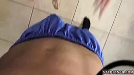 Teen licks boobs and gets devirginized on her birthday