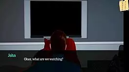 redhead teen gets big tits in my new family 3d anime porn