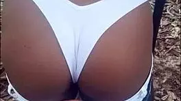 Latina Teen Dancer Offers Ass For Anal Fucking In Outdoor Park