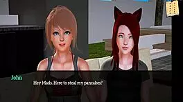 redhead teen gets big tits in my new family 3d anime porn