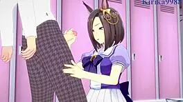 uma musume pretty derby hentai teen gets intense 3d creampie