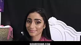 Brunette Hot Latina Teen 18+ Stepsis Shows Off Her Beautiful Pussy for Stepbro - Jasmine Vega Fucking Teen 18+ Not Sister Vagina Beautiful Brunette Pussy Latina Not Brother Cute