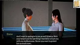 Anime Teen with Small Tits Stars in Hentai Family Episode 129