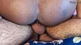 deshi girls sneakily banged by neighbors in wild indoor group action, so wet!