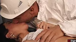 housewife calls repairmen for quick fix