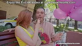 Clubsweethearts in Red Louboutin Shoes Seduces with Deepthroat. Young 18+ Babe Bends Over for Doggystyle.