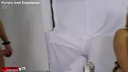 french girl cloe gets intense anal in italy