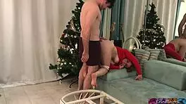 Surprise Christmas Gift from Stepbrother After Proving I'm Not a Virgin - Erin Electra