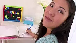 London keyes enjoys a subtle huge cock session with asian cutie charm