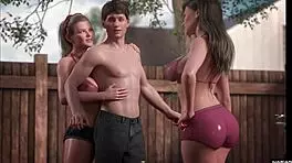 Genesis Order - Sex Scene 4 - Cumming On Hot Milf