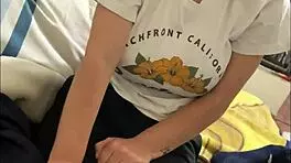 the young woman pleads for netflix time again, tired of interruptions in her quiet evening