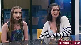 You're under our roof now, Laney Grey, Chloe Surreal, and Mellanie Monroe, so let's get wild with blowjobs and hardcore action.