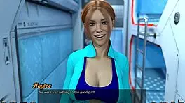 Stranded in space 7: red haired step sister gets fucked in shower