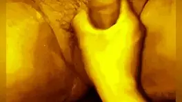 I masturbate my husband's cock, it moves on its own wooou