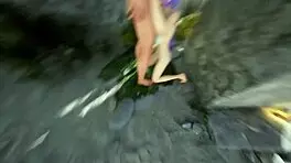 Wanna Join Emilia's Hentai Game for Public Beach Fucking?