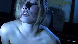 sexy dahlia enjoys a solo moment in the dark