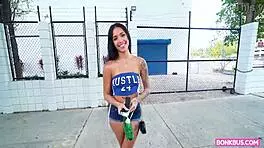 camila cortez colombian student gets fucked in bus