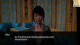 In my new family, the teen discovers hentai adventures