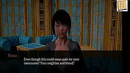 In my new family, the teen discovers hentai adventures