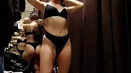 Sexy Girl Enjoys Risky Public Orgasms in Fitting Room