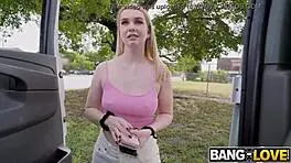 Guessing game turns into fucking Layla Belle in cowgirl and doggystyle.