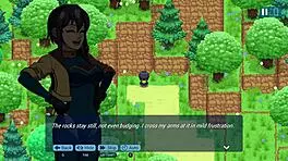 Third crisis part 1 - lesbian anime redhead babe with big ass licking tits and muff diving 😍