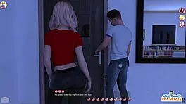 Ep20: creampie in stacy's wet pussy while helping the hotties