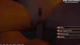 Shy virgin girlfriend with big tits gets licked and creampied 😍