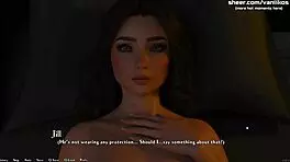 Shy virgin girlfriend with big tits gets licked and creampied 😍